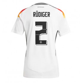 Deutschland Antonio Rudiger #2 Heimtrikot EM 2024 Kurzarm